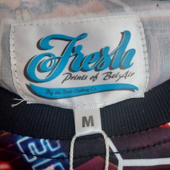 Fresh Prints of Bel Air Amsterdam Silky Graphic Tee Shirt Size Medium NWT - Picture 4 of 5